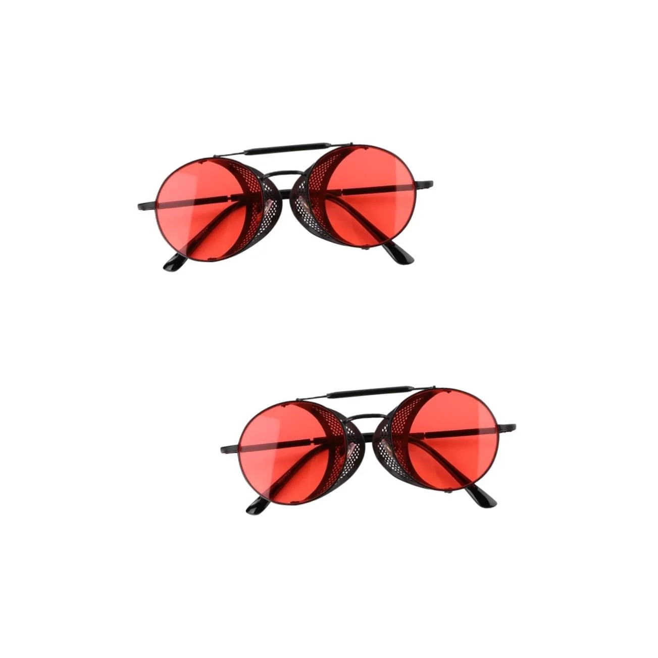 Сонцезахисні окуляри PACKOVE 2 шт. Чоловічі в стилі стімпанк, фото №1