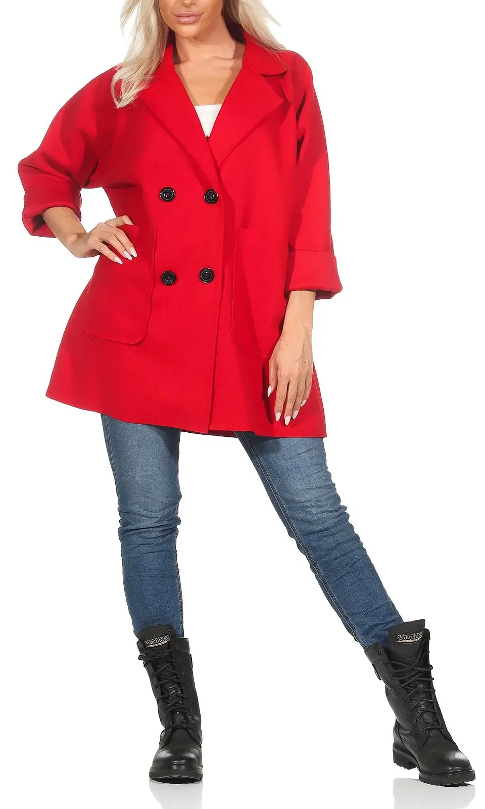 Пальто simarand Элегантное короткое женское Переходная, фото №8