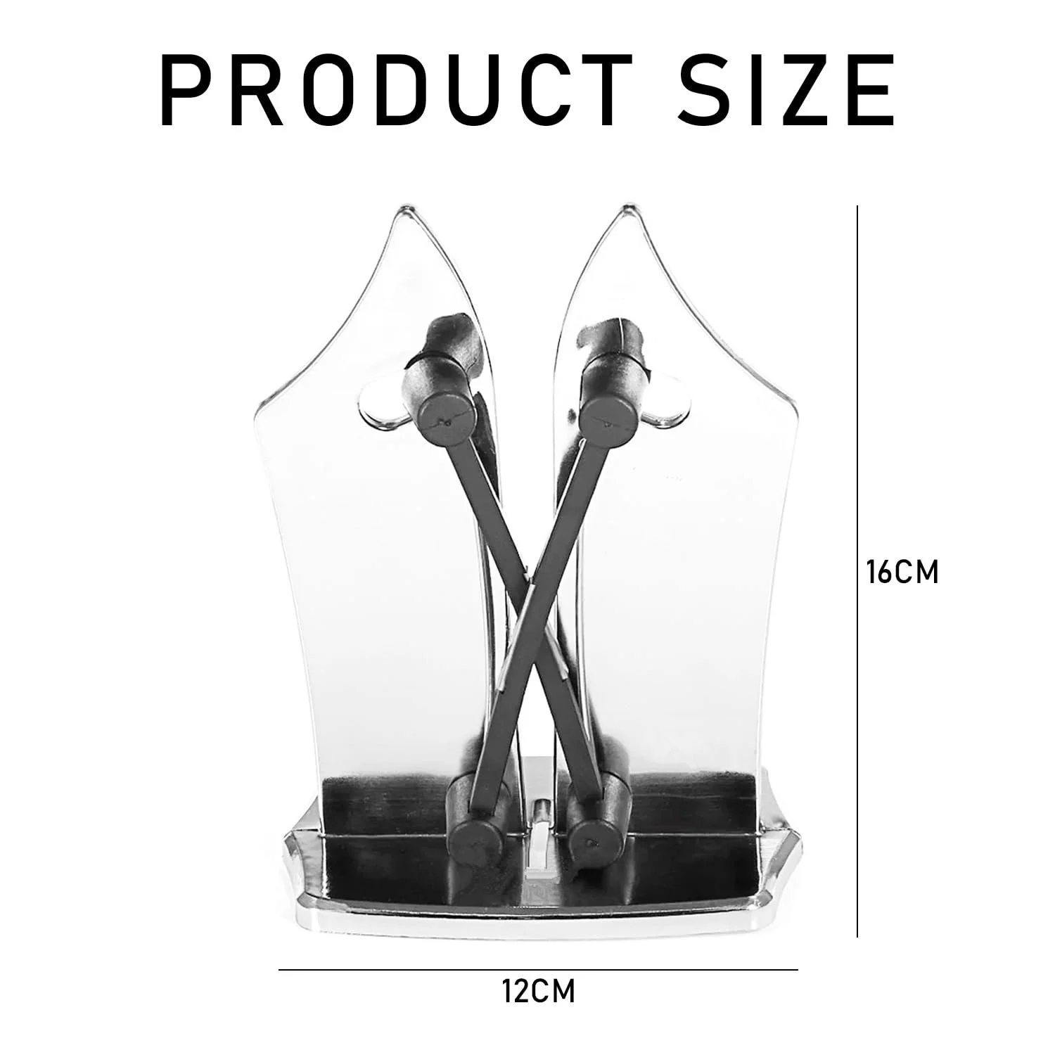 Точило для ножів ручна 183 г Залізна Срібляста, фото №2