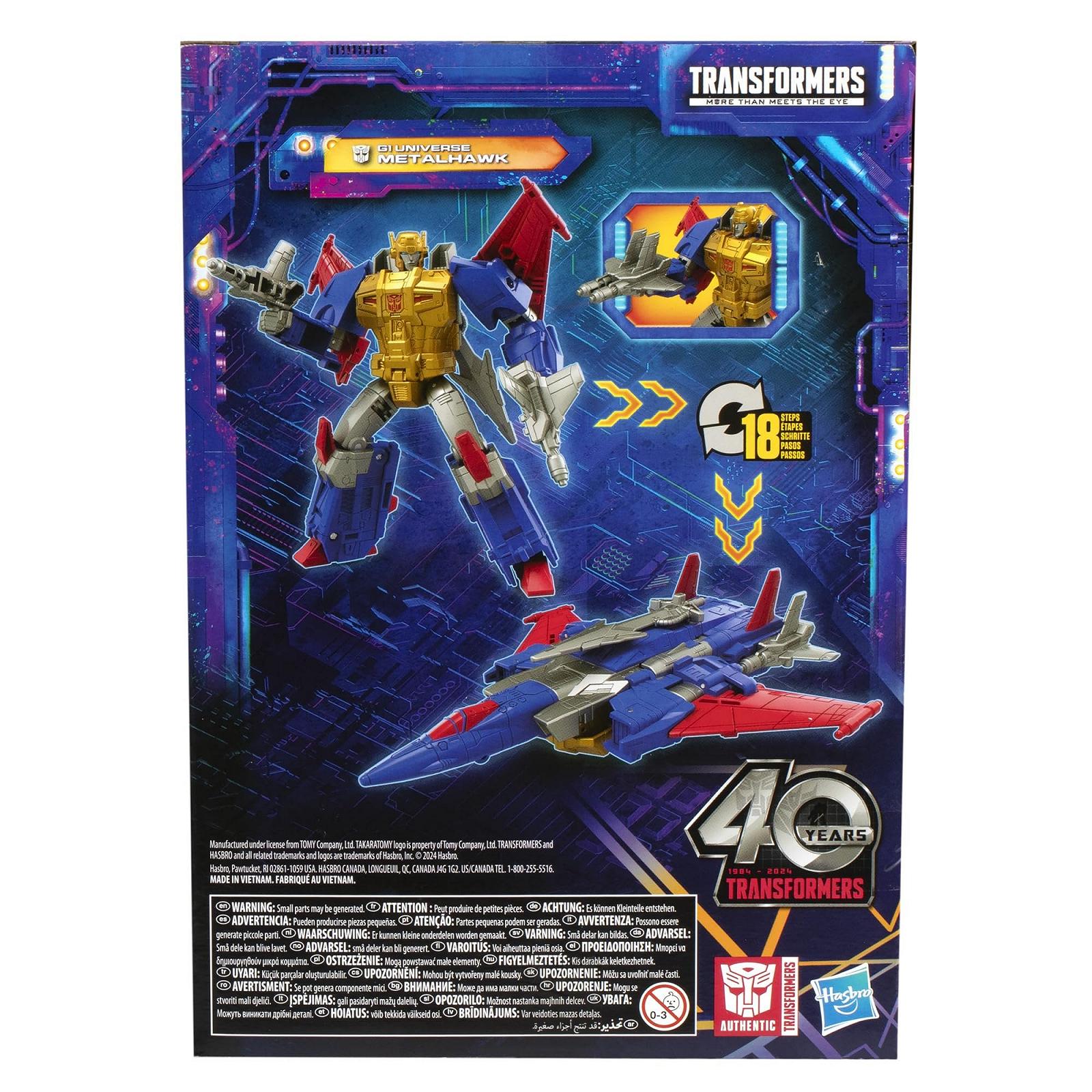 Фігурка Transformers Legacy United Voyager Class Super God Masterforce Metalhawk, фото №5