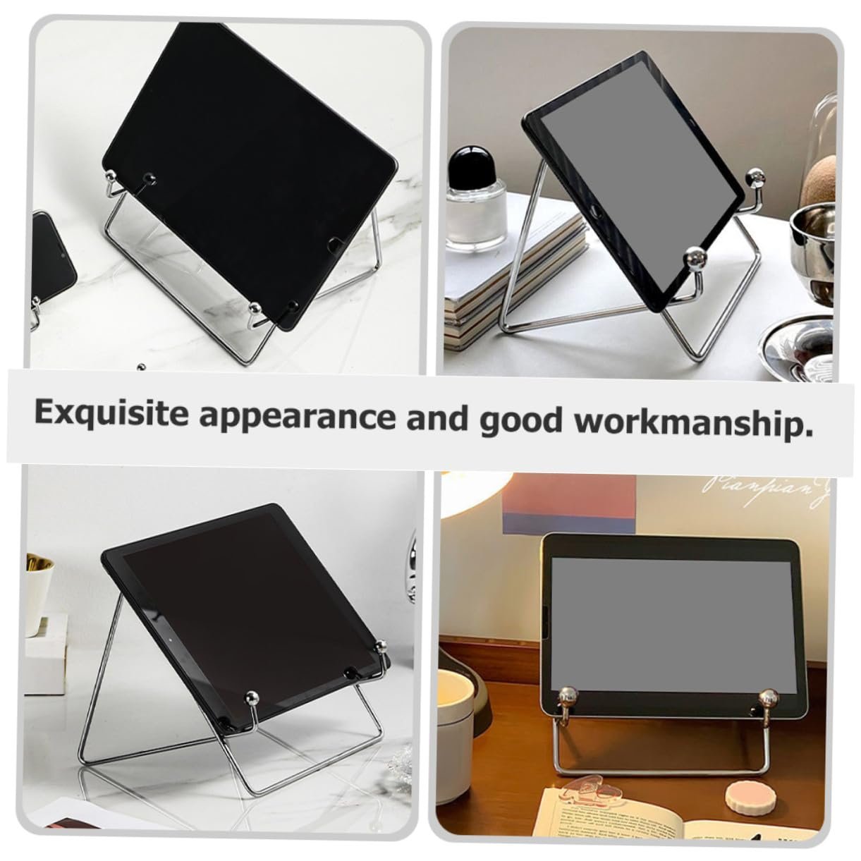 Подставка для ноутбука, металлическая, эргономичная, вентилируемая, противоскользящая, 2 шт, фото №9