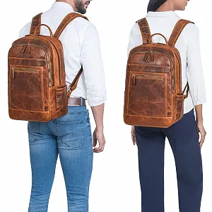 Рюкзак для ноутбука STILORD Jamal 16 дюймів шкіряний Kara - Cognac ціна на synthetic.ua - Фото 1 Рюкзак для ноутбука STILORD Jamal 16 дюймів шкіряний Kara - Cognac synthetic.ua - Фото 1
