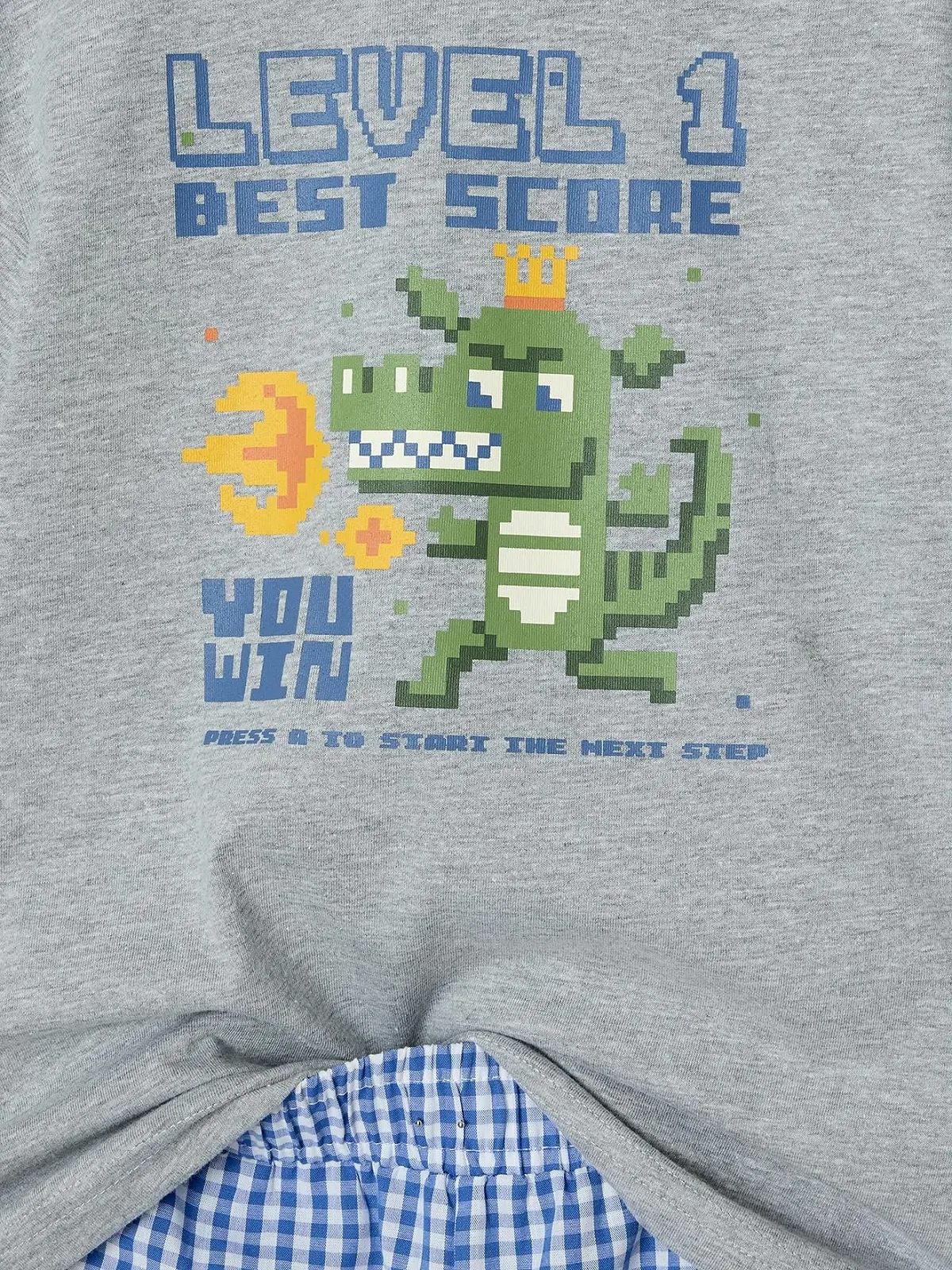 Літня піжама Vertbaudet Комплект з 2 штук для хлопчиків з геймерським принтом, фото №5 Літня піжама Vertbaudet Комплект з 2 штук для хлопчиків з геймерським принтом, фото №5