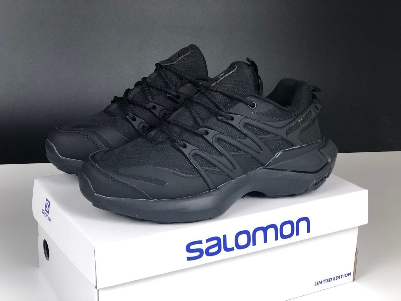 Чоловічі термо кросівки Salomon Xt Pu.Re Advanced чорні осінь зима, фото №5