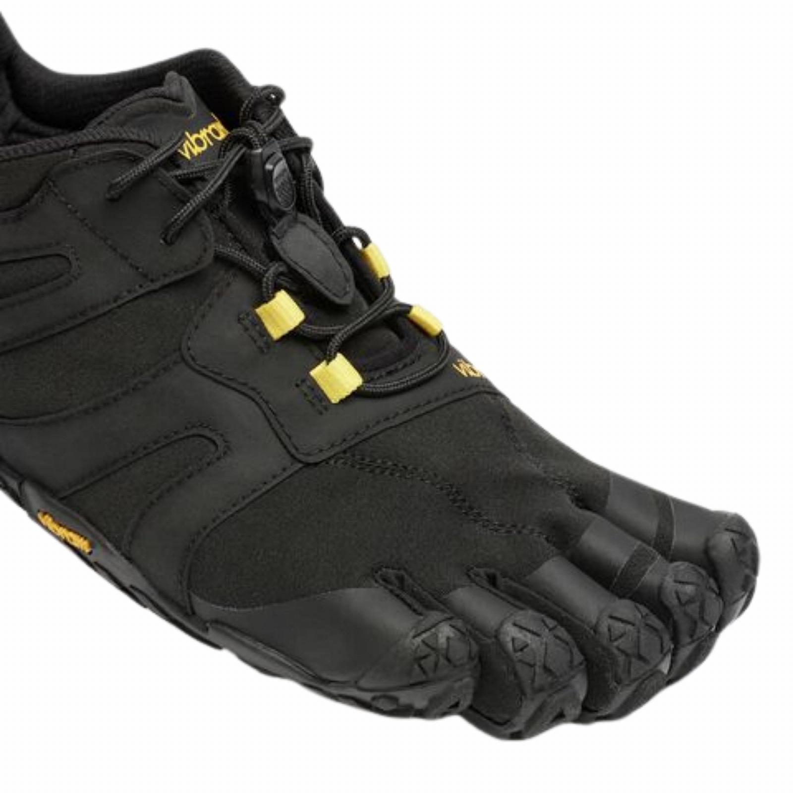 Кросівки Vibram Five Fingers V-Trail 2.0 для трейлраннінгу чоловічі, синій/помаранчевий, фото №4 Кросівки Vibram Five Fingers V-Trail 2.0 для трейлраннінгу чоловічі, синій/помаранчевий, фото №4