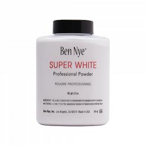 Пудра для обличчя Ben Nye Super White Non-translucent 3 унції (85 г) Шейкер - Фото 1