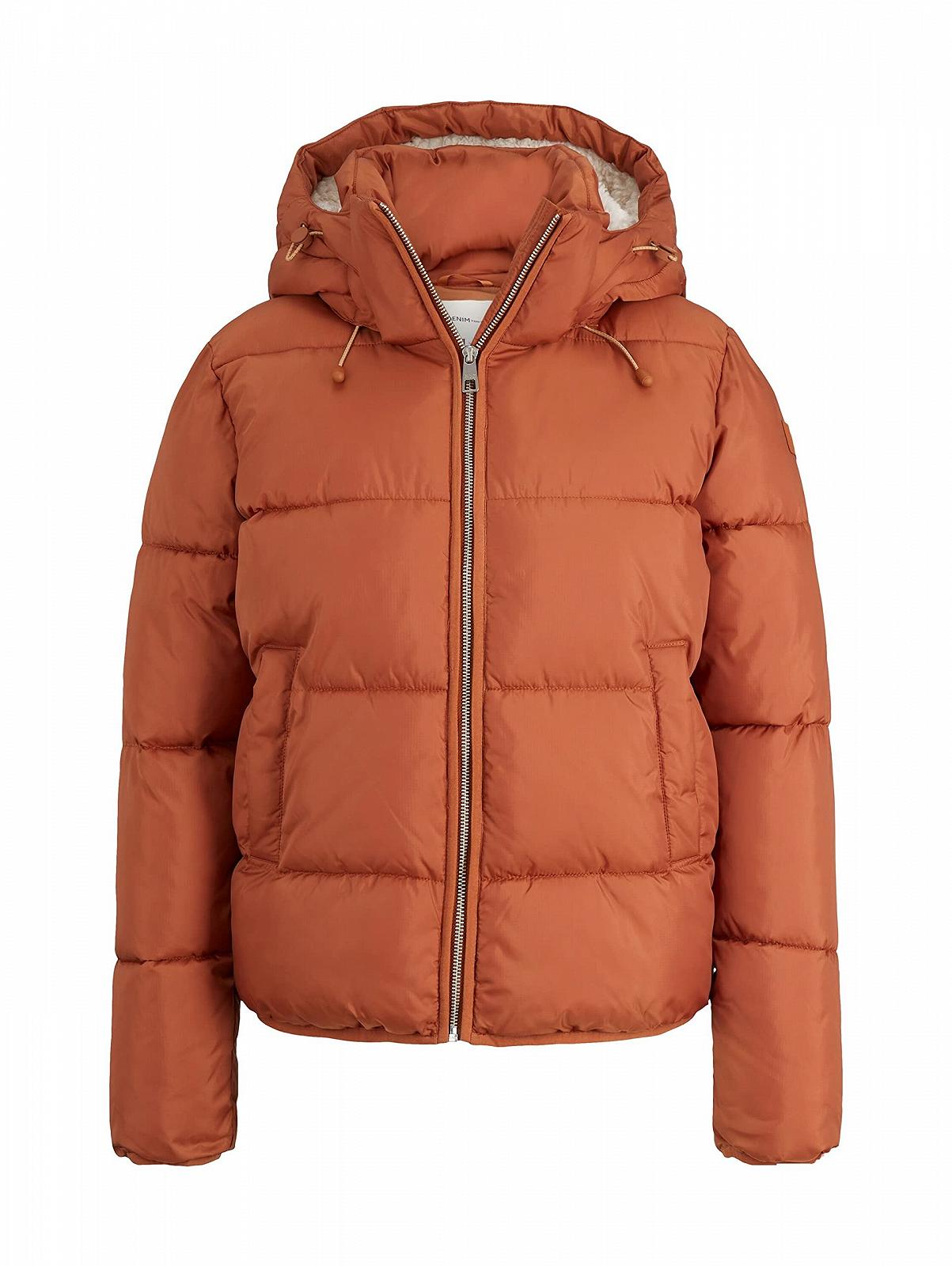 Жіноча куртка TOM TAILOR Denim Puffer з капюшоном, що знімається, фото №3