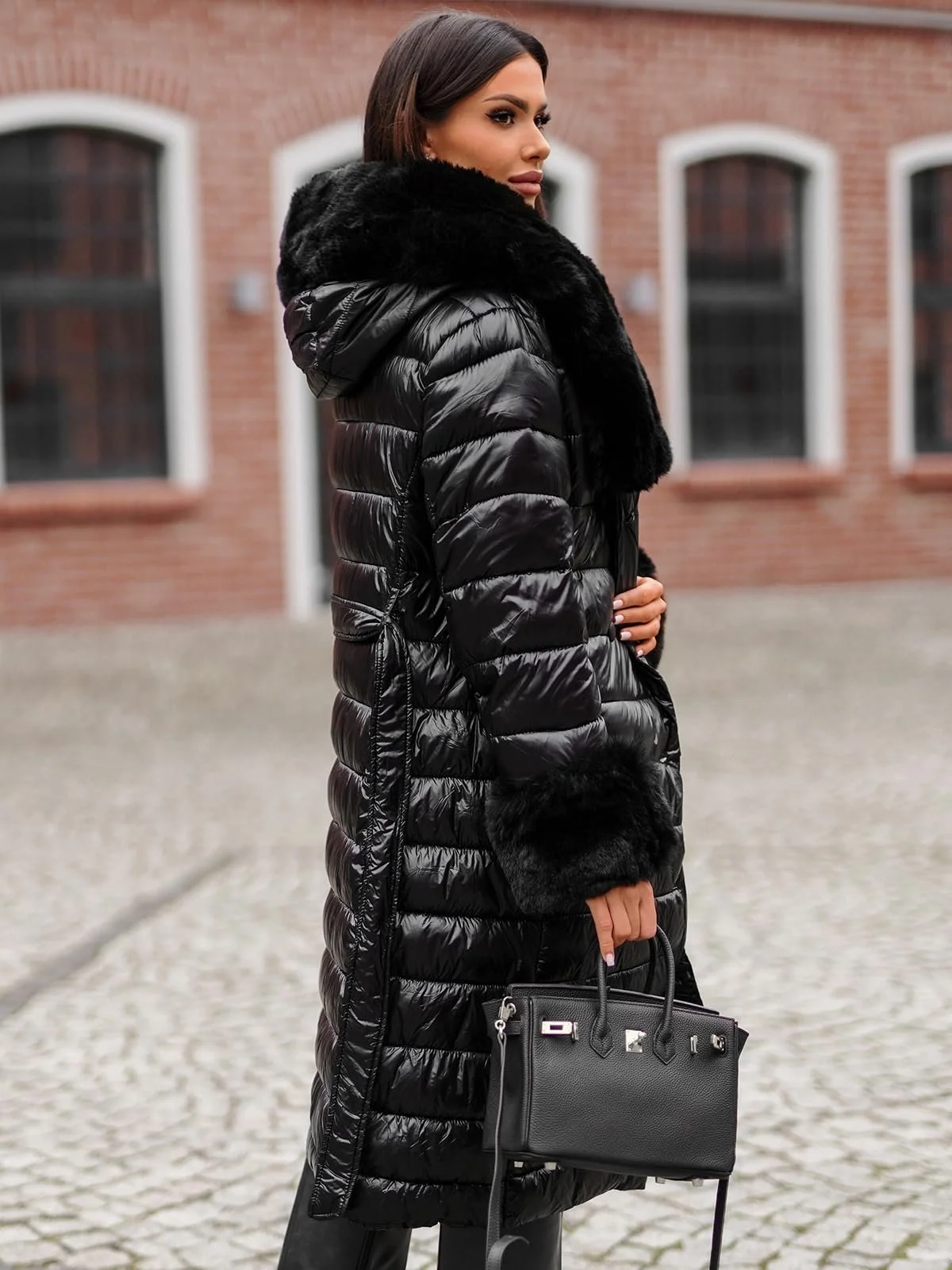 Женское зимнее пальто OZONEE, фото №2