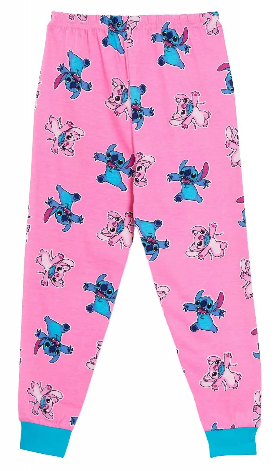 Піжама Lilo & Stitch Angel для дівчат, дитячий комплект: футболка з довгими рукавами, фото №4