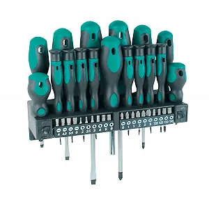 Набір викруток та біт Brüder Mannesmann Werkzeuge M11415 37 предметів - Фото 1