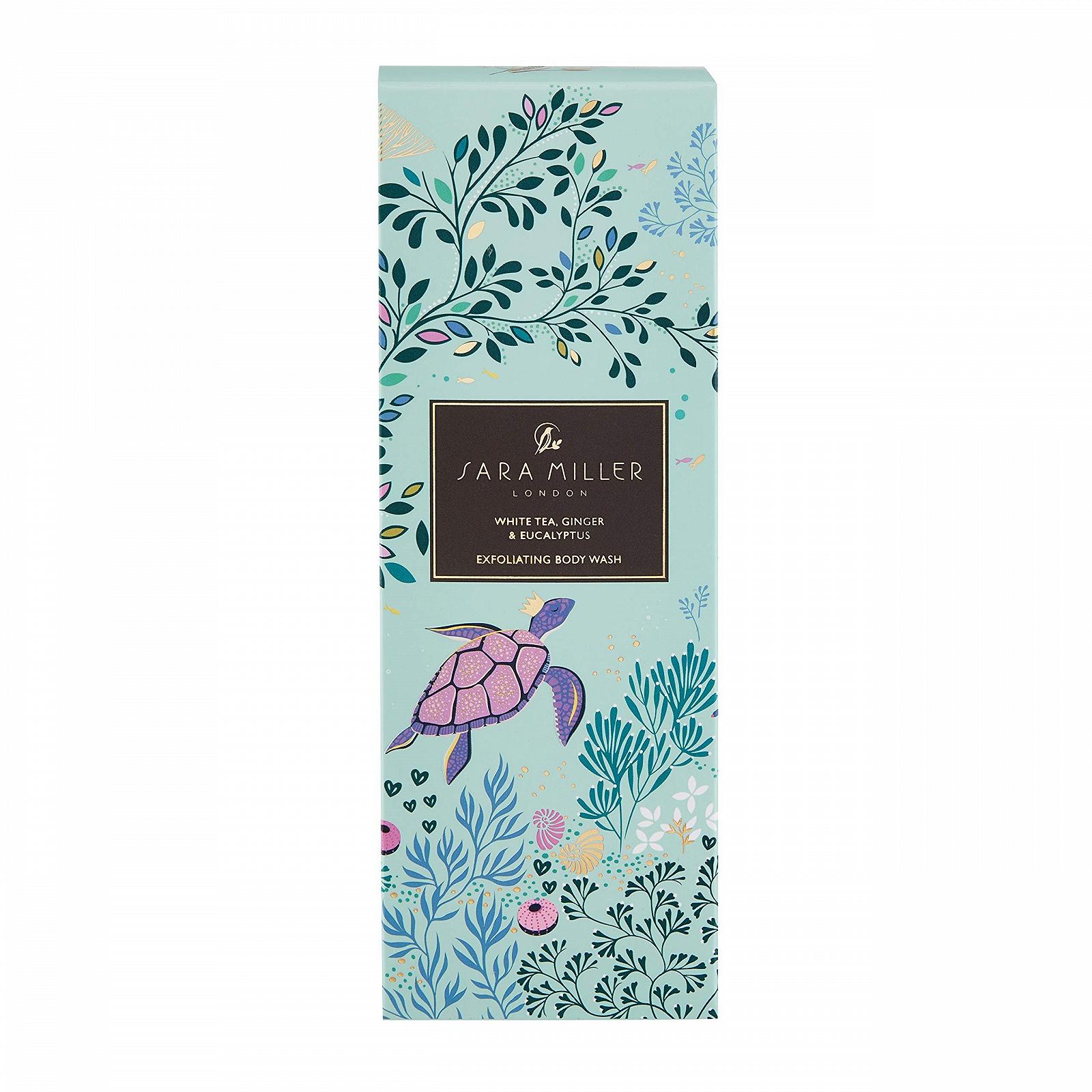 Відлущувальний гель для душу Sara Miller White Tea, Ginger and Eucalyptus 150 мл, фото №3