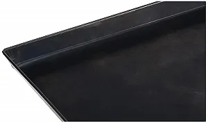 Форма для випікання Pentole Agnelli Pastry & Pizza Line Сталева Прямокутна 40 x 30 x 3 см Чорна synthetic.ua - Фото 1