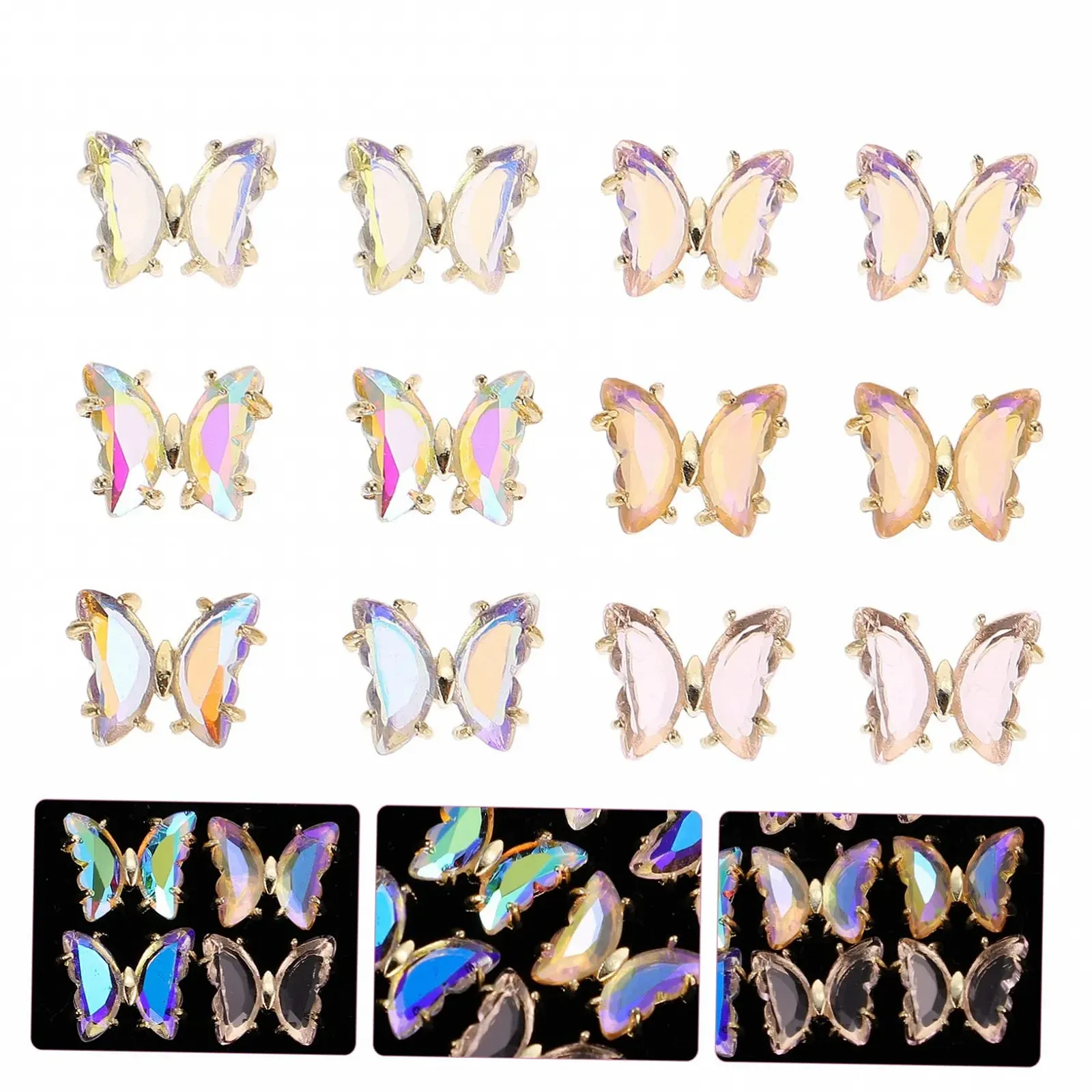 Прикраса для нігтів MERRYHAPY Метелик, ., фото №4