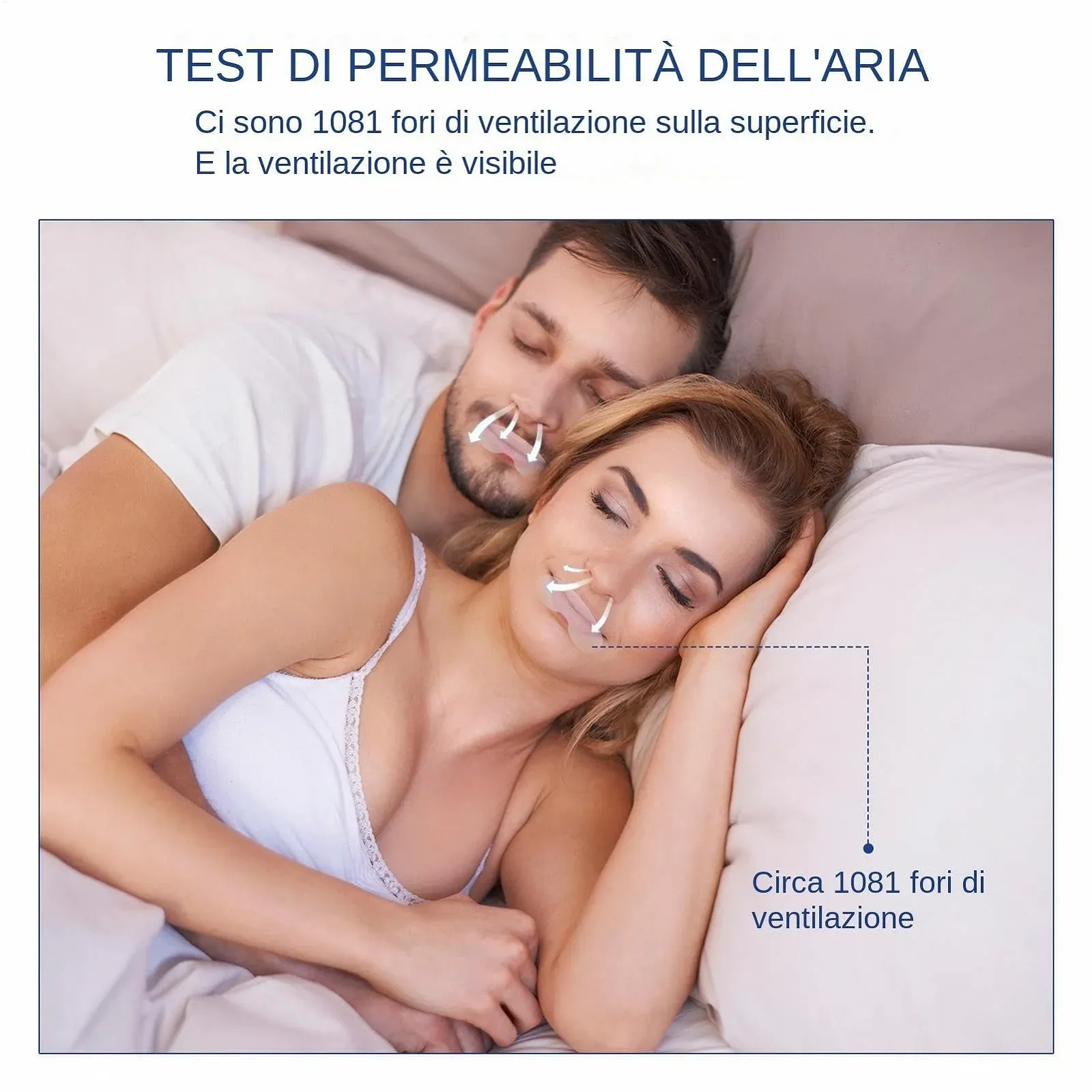 Смужка для рота для носового дихання Пачка з 120 шт., фото №2