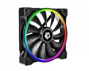 Вентилятор ID-Cooling ZF-14025-ARGB Single Pack 140x140x25мм 4-pin PWM чорний synthetic.ua - Фото 1