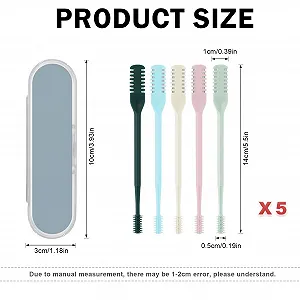 Тример Hengrongshen Nose Hair Double Head 2-in-1 5 кольорів 360° synthetic.ua - Фото 1