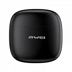 Беспроводные Bluetooth наушники Awei T26 Pro с зарядным боксом Черный synthetic.ua - Фото 1