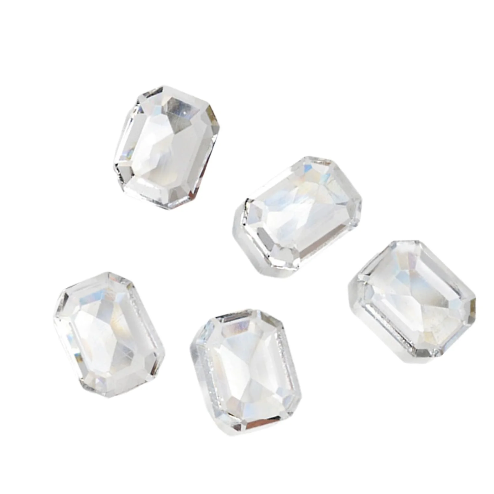 Прямоугольные Стразы для ногтей, 10 шт., фото №6