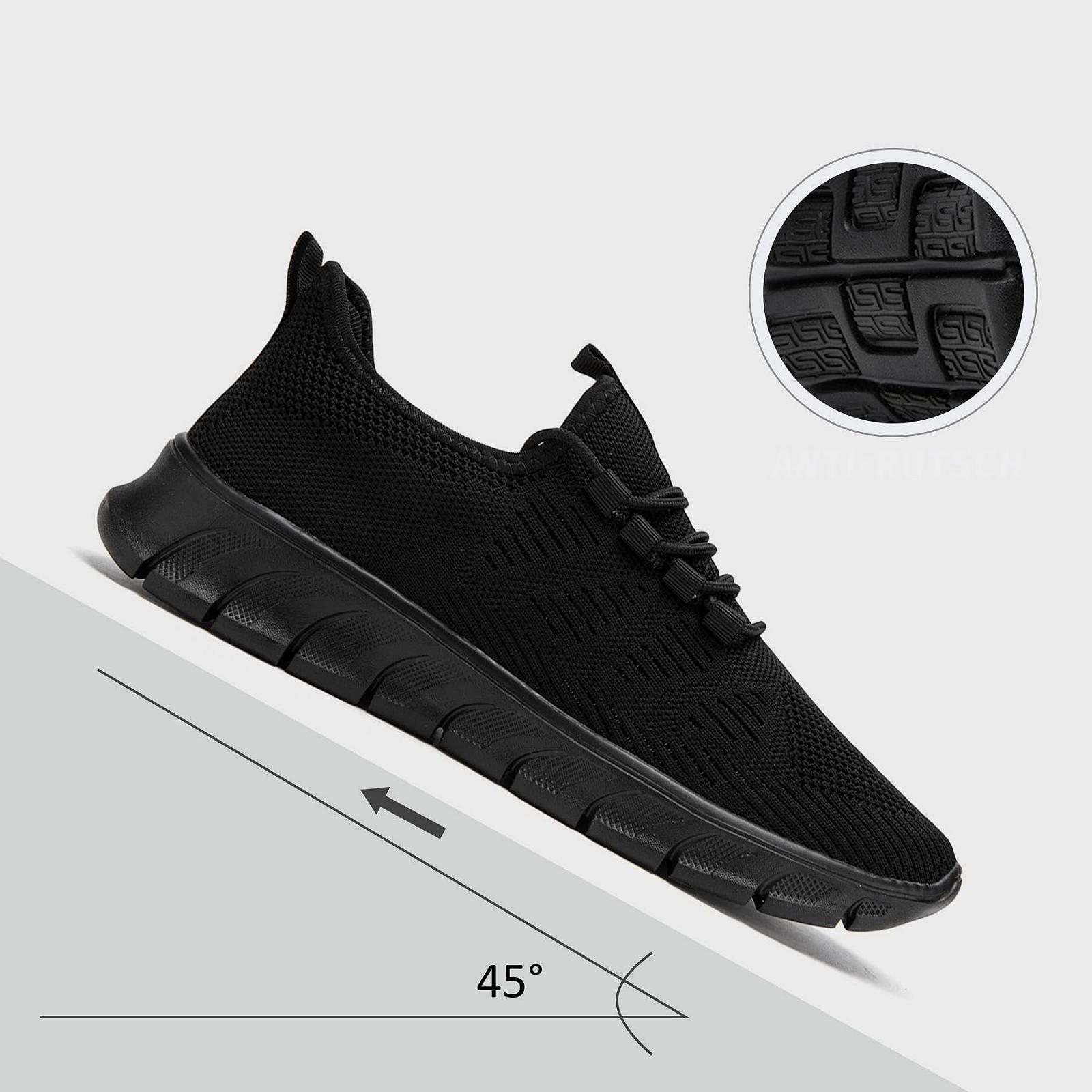 Кроссовки YRLTYO Мужская обувь для бега Спортивная обувь Кроссовки для хайкинга Дышащие Легкие Слипоны Мужские теннисные туфли, фото №3