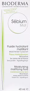 Матувальний крем-гель Bioderma Sebium 40 мл synthetic.ua - Фото 1