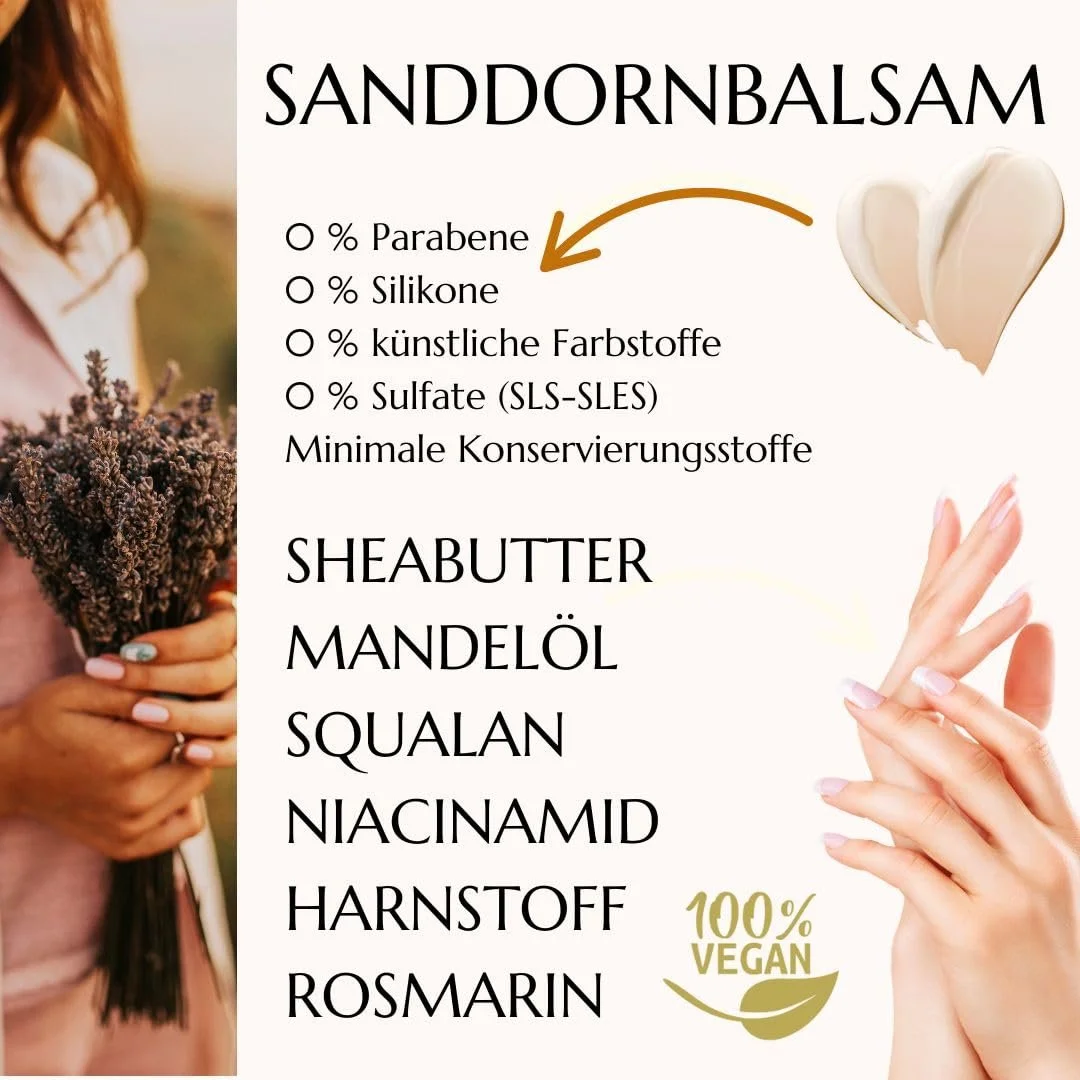 Крем для рук Green idea Sandthorn Balm Натуральна косметика, фото №4 Крем для рук Green idea Sandthorn Balm Натуральна косметика, фото №4