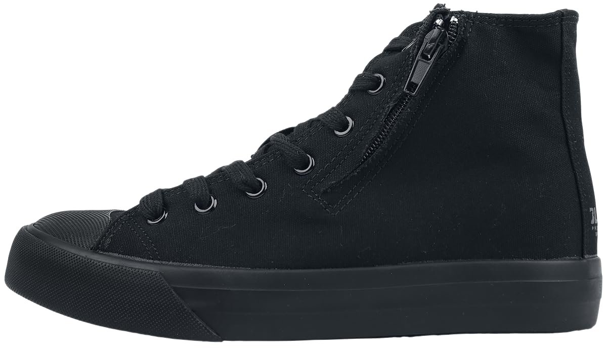 Кроссовки на молнии Black Premium by EMP Черные, фото №4