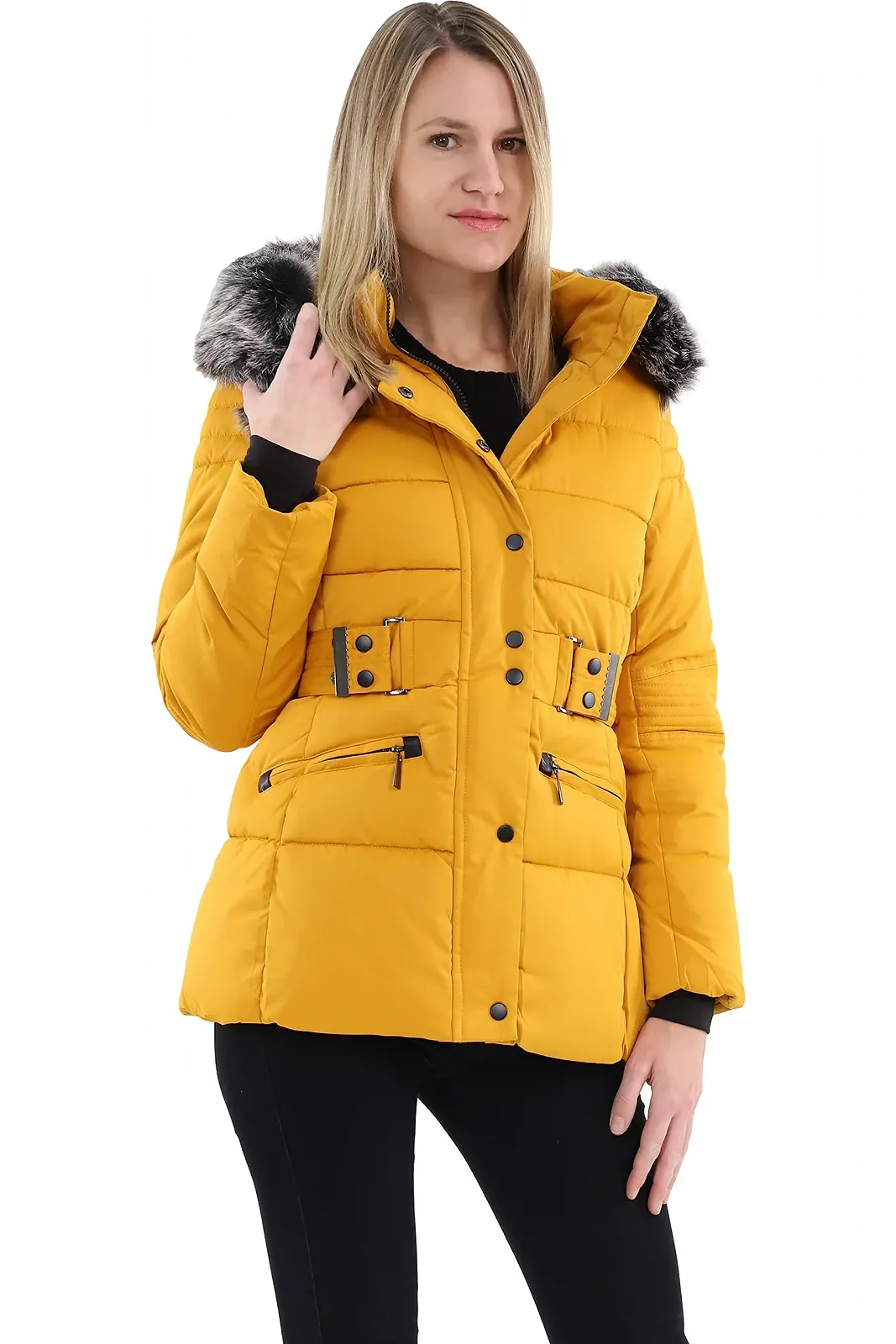 Куртка Malito 81169 стьобана жіноча, фото №4