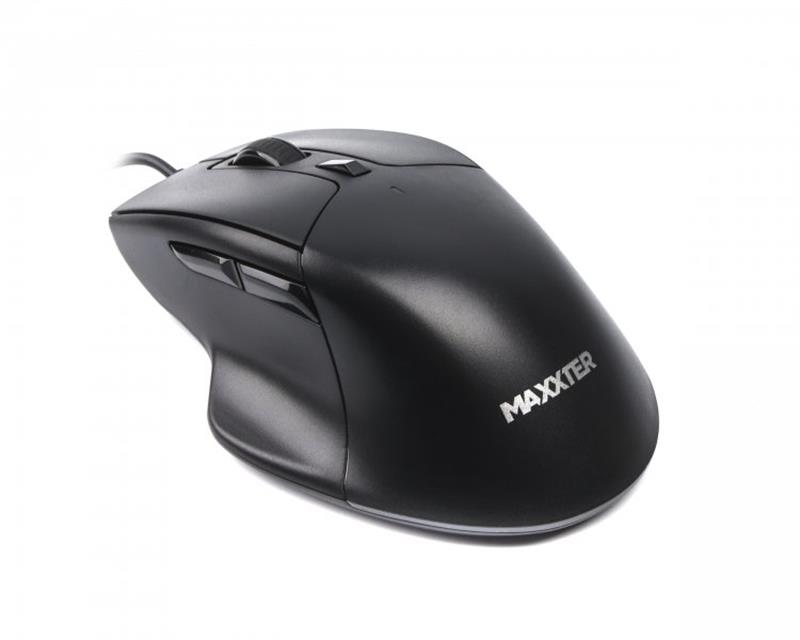 Мышь Maxxter Mc-6B01 Black USB, фото №3