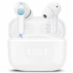 Купити Навушники Перекладач AI 3-в-1 Голосовий 144 Мови з 200+ AI Додатками, Білий - Фото 1 Навушники Перекладач AI 3-в-1 Голосовий 144 Мови з 200+ AI Додатками, Білий - Фото 1