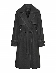 Пальто VERO MODA Vmpopmiley Жіноче Довге - Фото 1