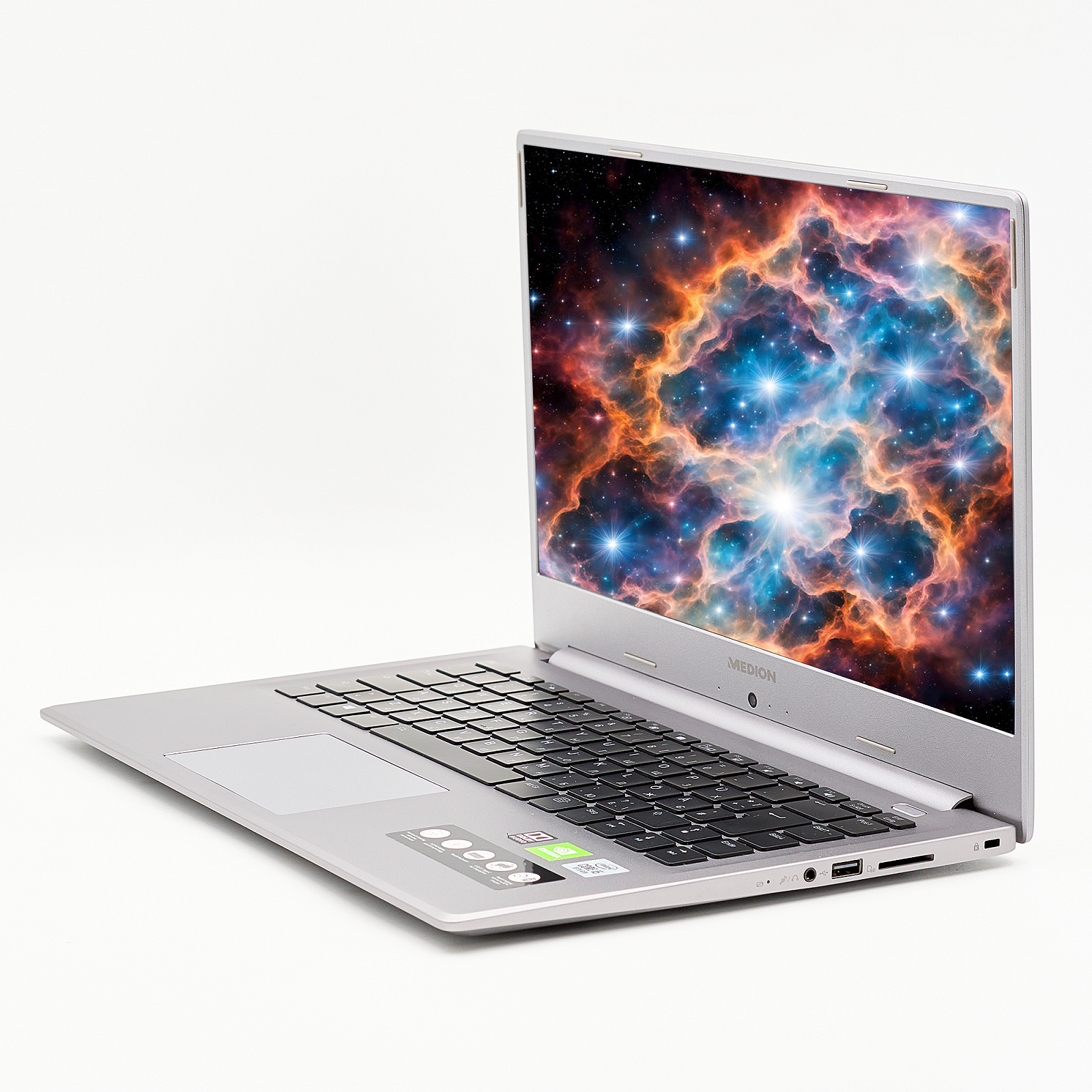 Ноутбук Medion Akoya S15447 Intel Core i5-10210U 16 ГБ RAM 512 ГБ SSD Nvidia GeForce Подсветка клавиатуры Win10, фото №4