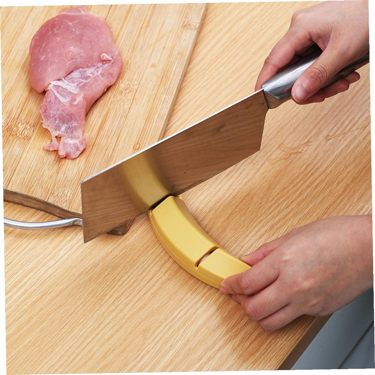 Набор ручных точилок для ножей (2 шт.) с нескользящей эргономичной ручкой для кухни и сада, фото №9