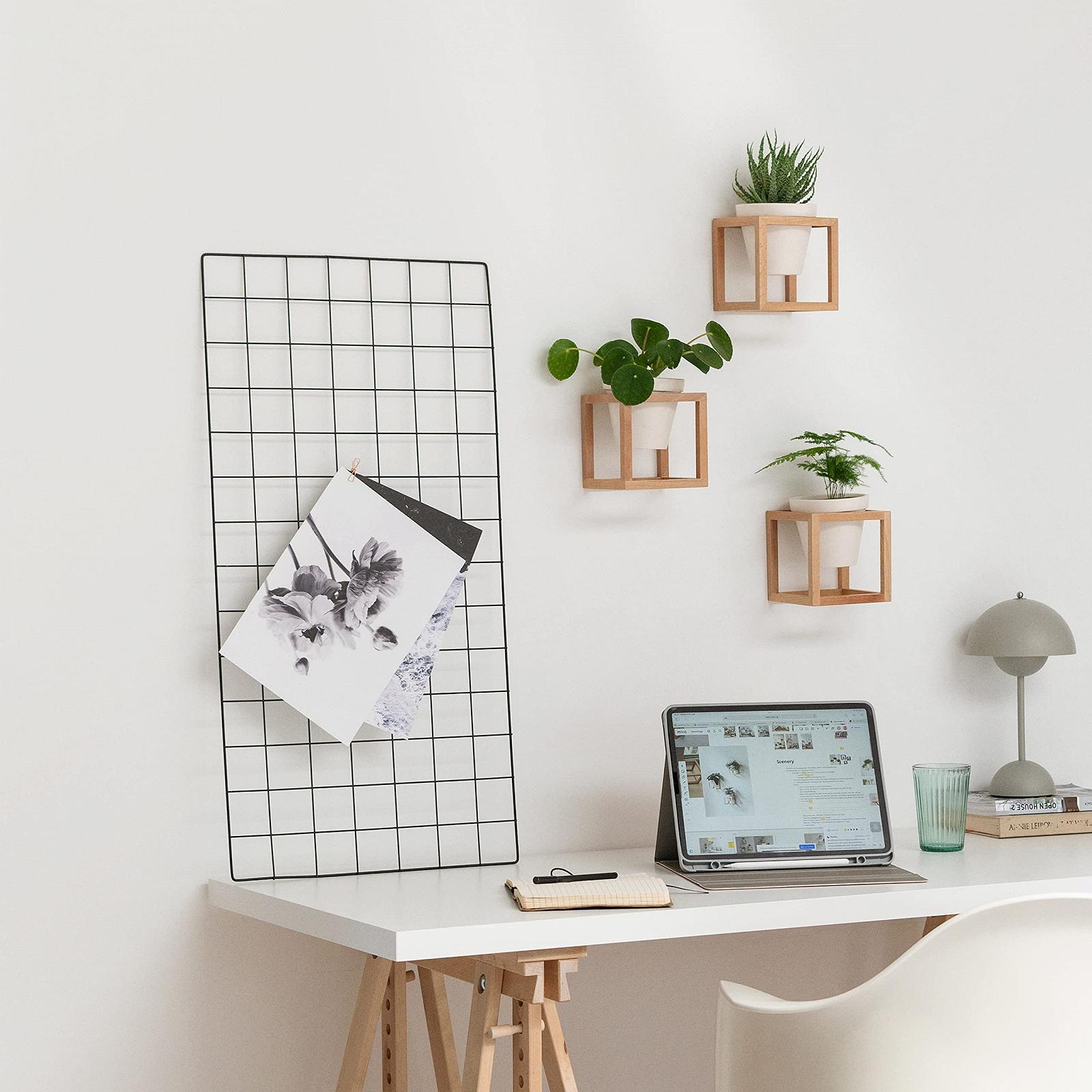 Настінні вази Kazai Lille Набір із 3 предметів Кераміка та дерево Натуральний коричневий, фото №7 Настінні вази Kazai Lille Набір із 3 предметів Кераміка та дерево Натуральний коричневий, фото №7