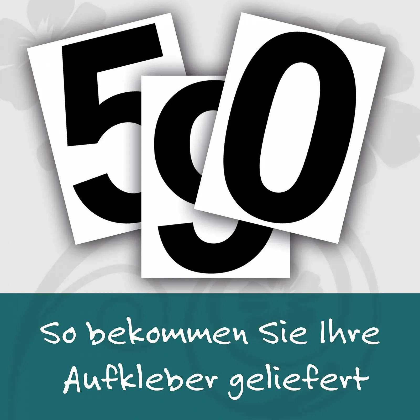 Наклейки Glue on 200 цифр 2 см Матовые или глянцевые, фото №4