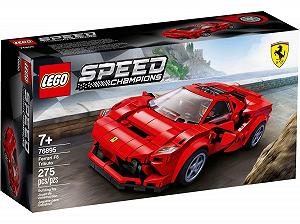 Конструктор Lego Speed Champions Ferrari F8 Tributo Червоний, 275 деталей - Фото 1