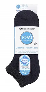 Носки IOMI Хлопковые Без Резинки Короткие Спортивные Диабетические, 3 пары synthetic.ua - Фото 1