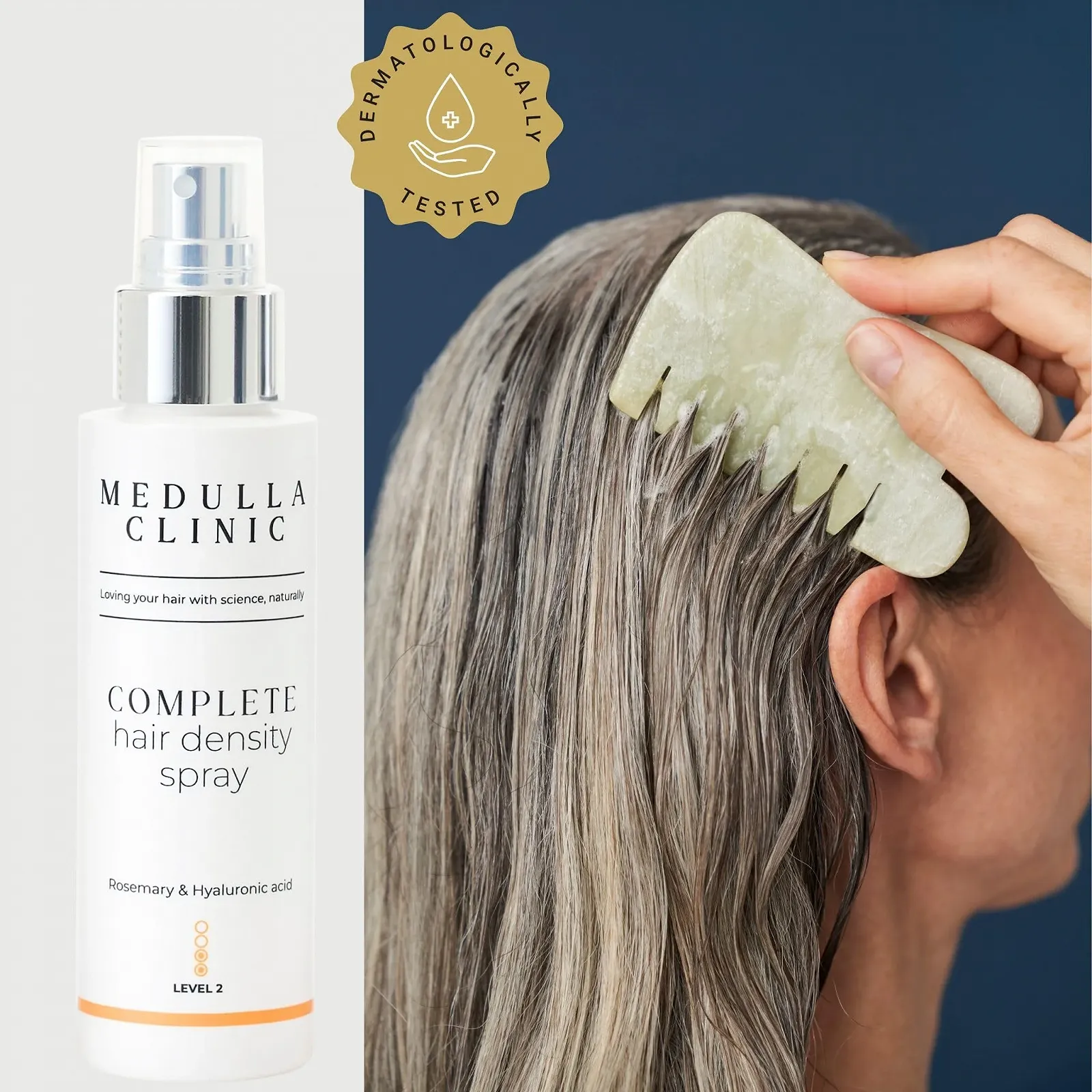 Спрей для росту волосся Medulla Clinic з олією Батани, розмарином, біотином і кофеїном, фото №8 Спрей для росту волосся Medulla Clinic з олією Батани, розмарином, біотином і кофеїном, фото №8