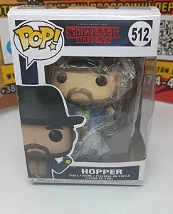 Фигурка Гоппер Очень странные дела Stranger Things Hopper Pop Поп детская игрушка 10 см №512 synthetic.ua - Фото 1