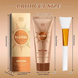 Маска для лица для осветления и удаления пятен, травяная маска, маска-пленка, травяные пятна, маска-пленка для лица, маска-пленка против морщин, для увлажнения, эффект против морщин, 2 шт synthetic.ua - Фото 1