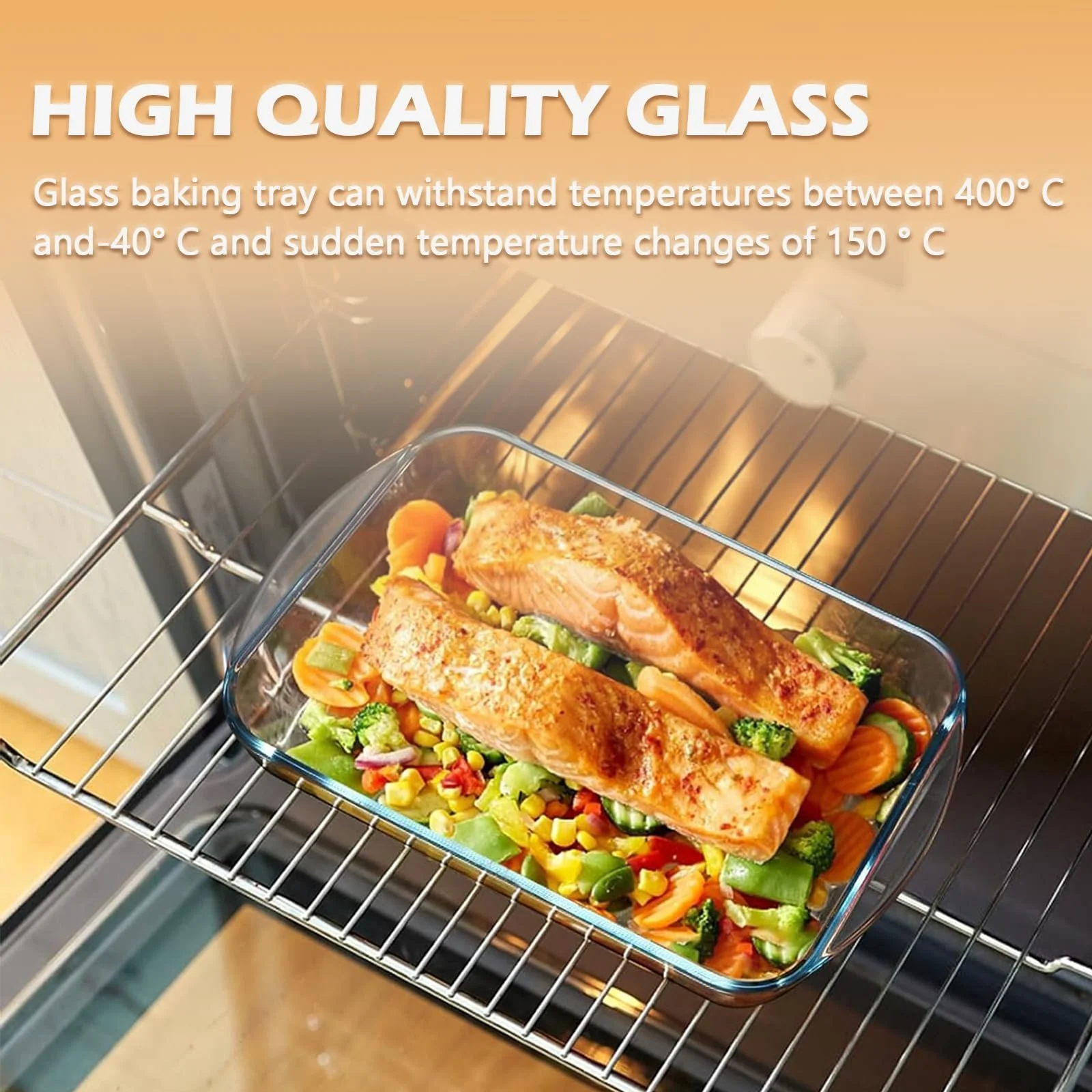 Форма для запекания 1.6 л стеклянная 29.5 x 17 x 5 см прямоугольная прозрачная, фото №3 Форма для запекания 1.6 л стеклянная 29.5 x 17 x 5 см прямоугольная прозрачная, фото №3