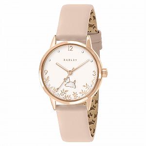 Годинник жіночий RADLEY Praire 35 мм, рожеве золото, рожевий шкіряний ремінець - Фото 1