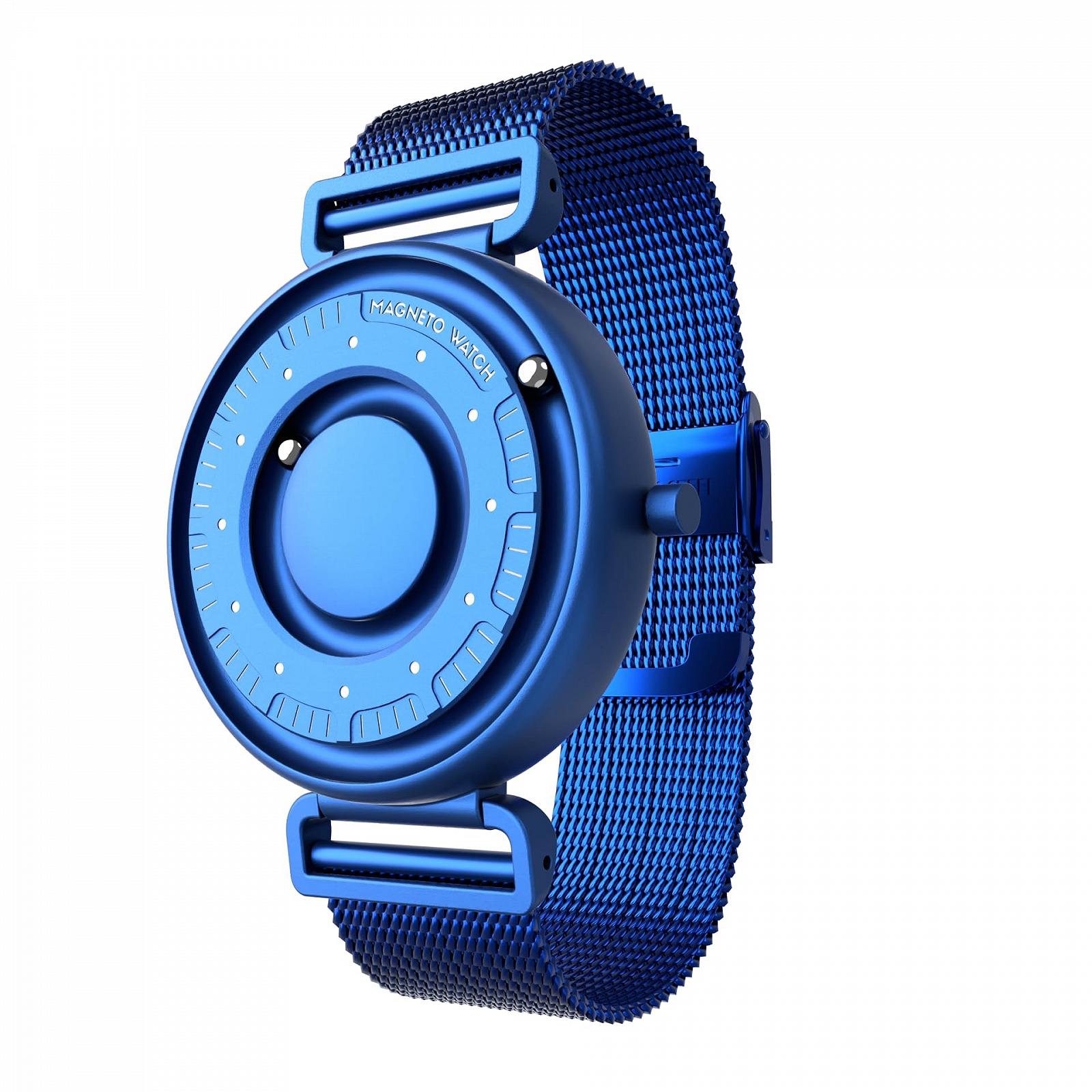 Часы Magneto Primus Minimalist Mesh Синий для мужчин и женщин, фото №1