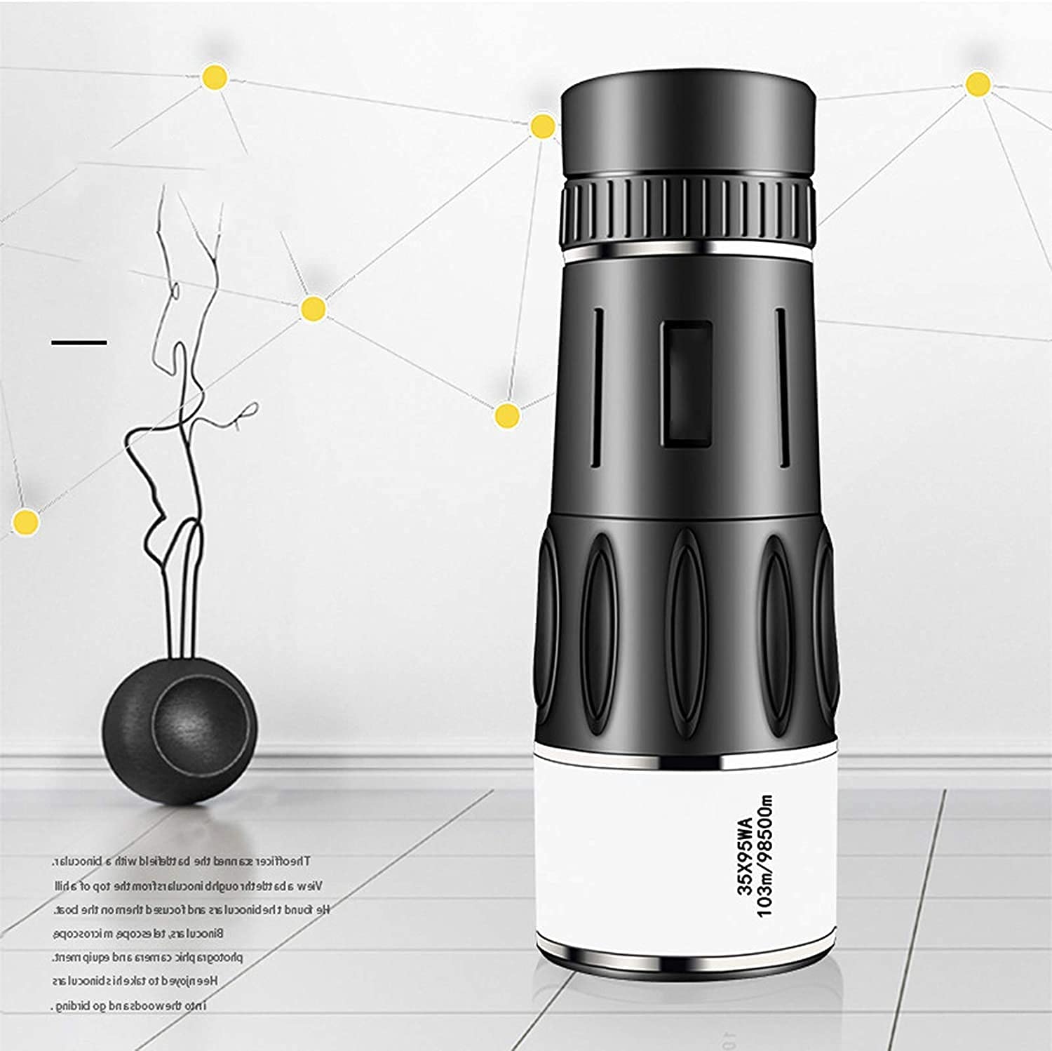 Монокуляр HZYDD 35X95, фото №2 Монокуляр HZYDD 35X95, фото №2