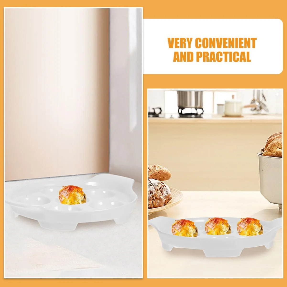 Форма для запекания улиток 2 шт. керамическая 7 дюймов с 2 ручками термостойкая, фото №4