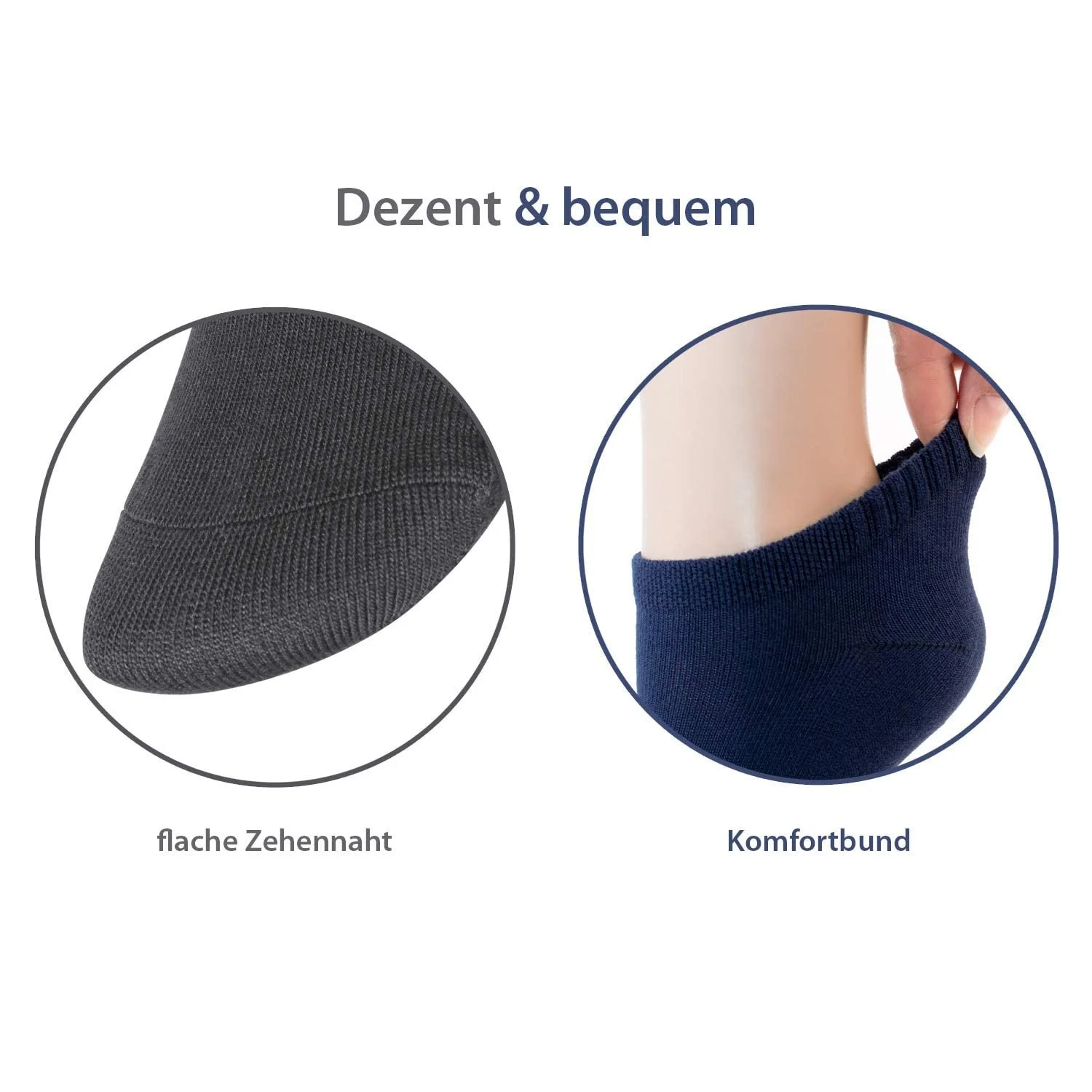 Жіночі шкарпетки Footstar Viscose Trainer (6 пар) М’які шкарпетки до щиколотки, фото №2