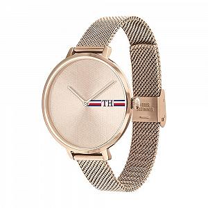 Женские часы Tommy Hilfiger Аналоговый Кварцевый Золотой synthetic.ua - Фото 1