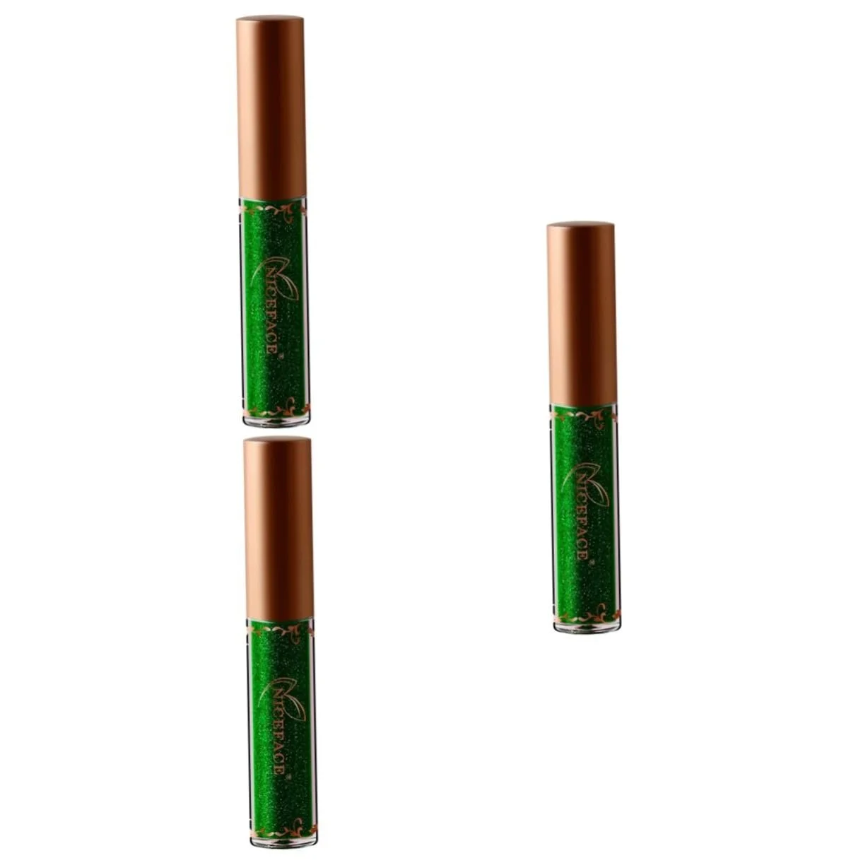 Рідка Підводка для очей minkissy з металевим відтінком, фото №1