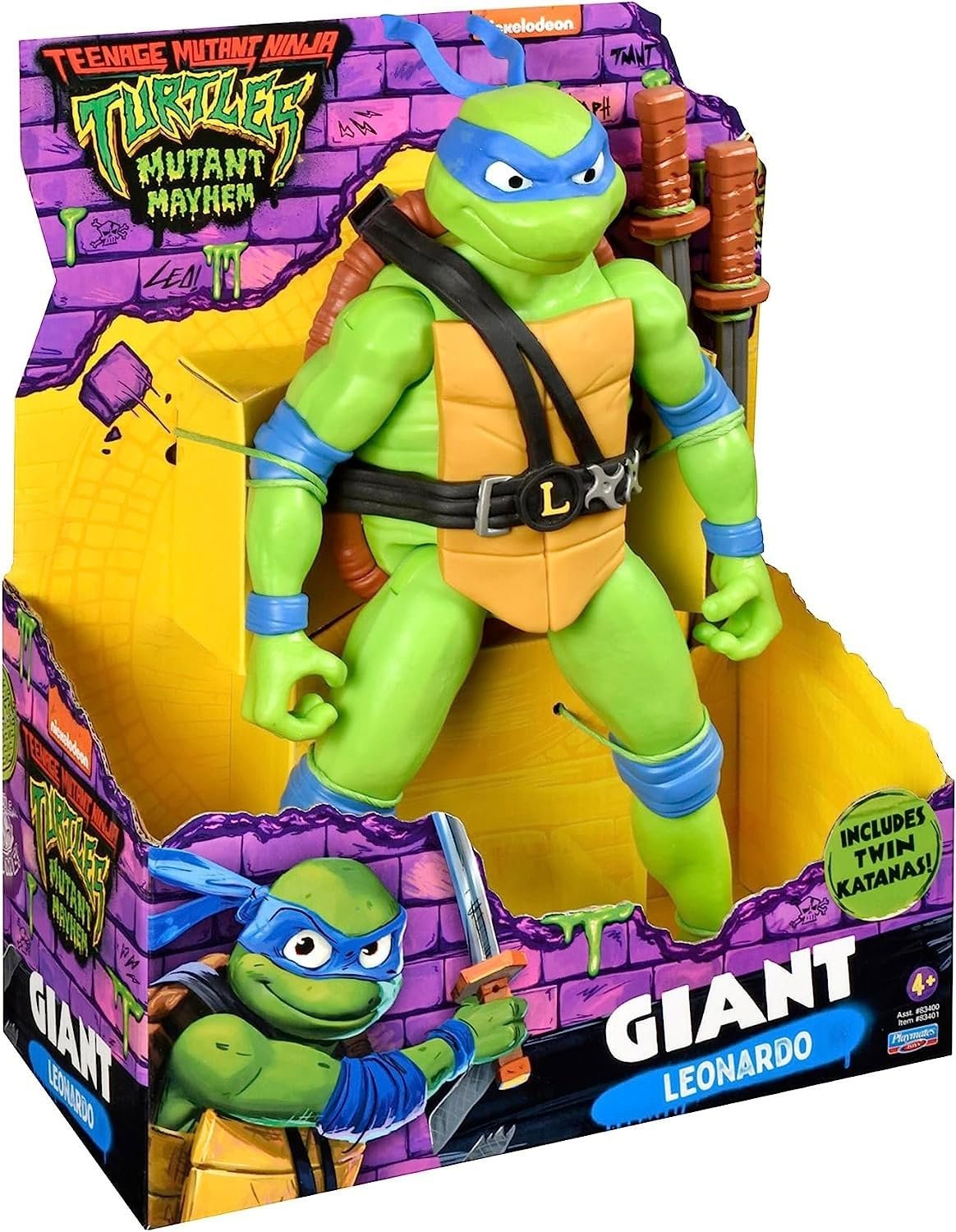 Фігурка Teenage Mutant Ninja Turtles Movie Леонардо, 30 см, фото №1