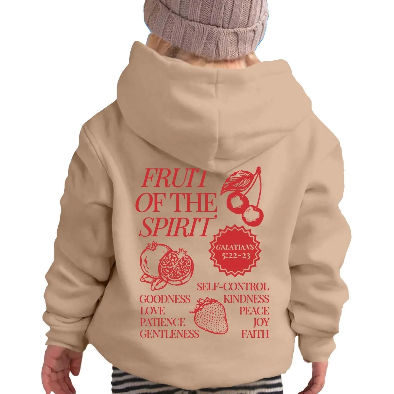 Худи для девочки NoName с принтом букв, для активного отдыха, возраст от 2 до 13 лет, фото №1