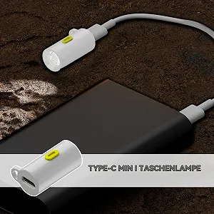 Мини LED фонарик Generisch BEALSCHABLE TOMPER, тактический, мощный, компактный synthetic.ua - Фото 1